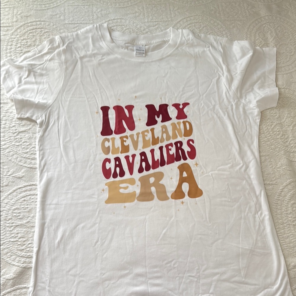 Cleveland Cavaliers Era White Tee